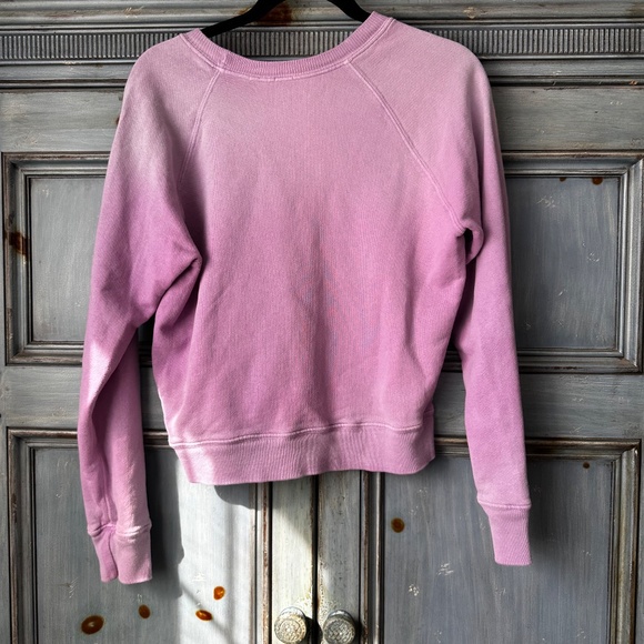 RE/DONE HANES Edition Classic Raglan In Faded Blossom Size S - Picture 5 of 8